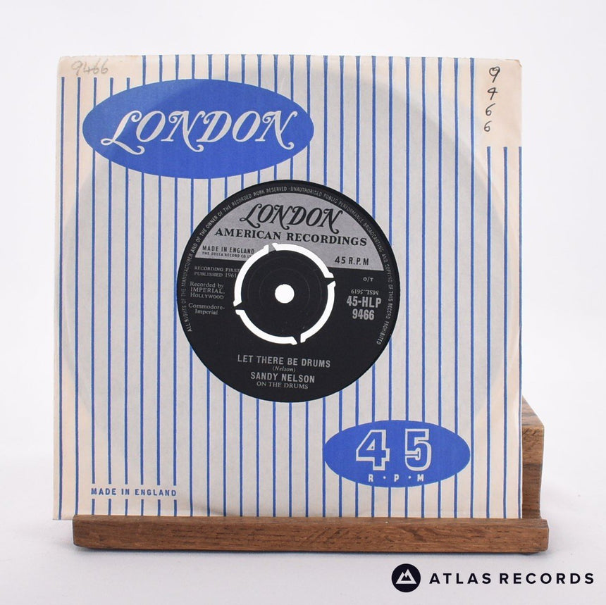 Sandy Nelson Let There Be Drums 7" Vinyl Record - In Sleeve