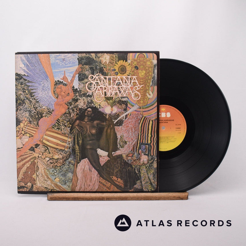 Santana Abraxas LP Vinyl Record - Front Cover & Record