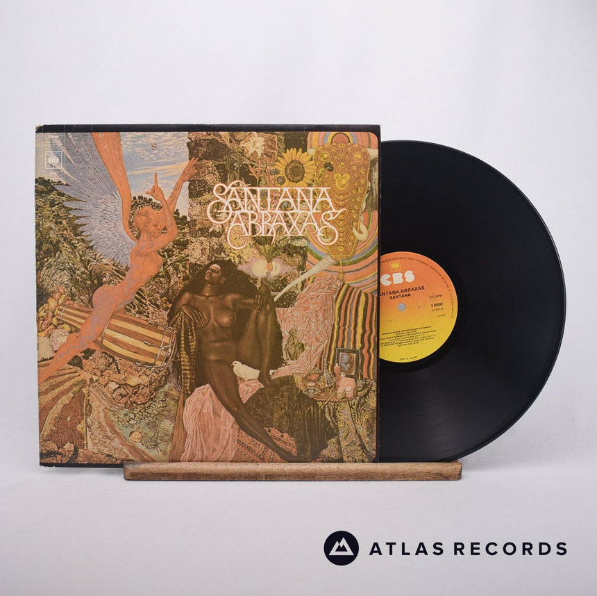 Santana Abraxas LP Vinyl Record - Front Cover & Record