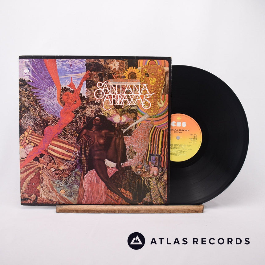 Santana Abraxas LP Vinyl Record - Front Cover & Record
