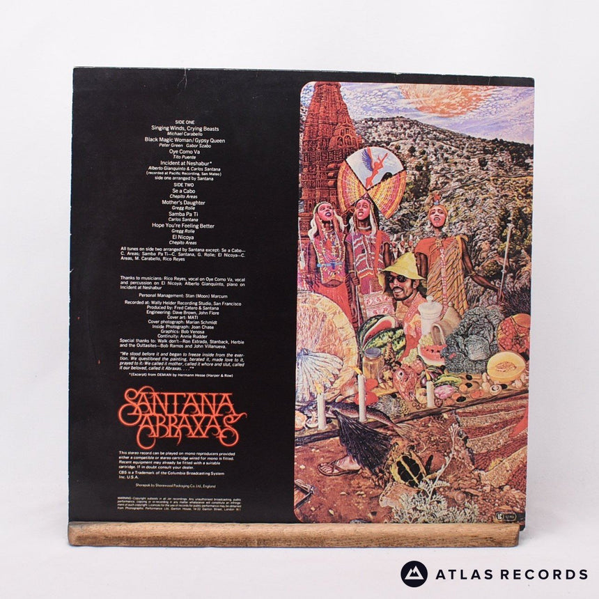 Santana - Abraxas - Reissue LP Vinyl Record - VG+/EX