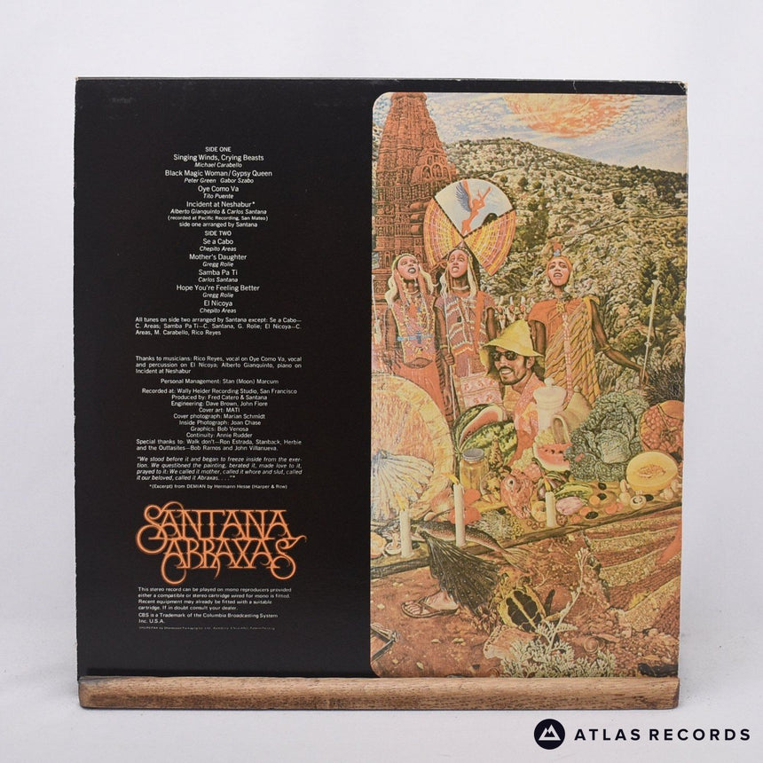 Santana - Abraxas - Reissue LP Vinyl Record - EX/NM