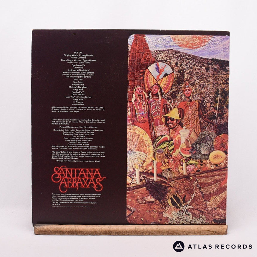 Santana - Abraxas - Repress A1 B1 LP Vinyl Record - EX/NM