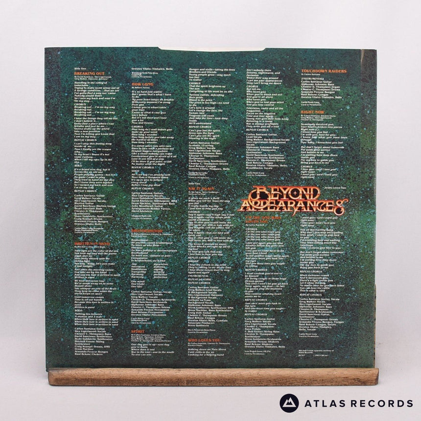 Santana - Beyond Appearances - LP Vinyl Record - EX/EX