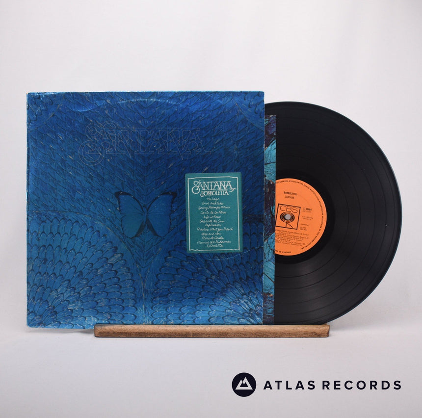 Santana Borboletta LP Vinyl Record - Front Cover & Record