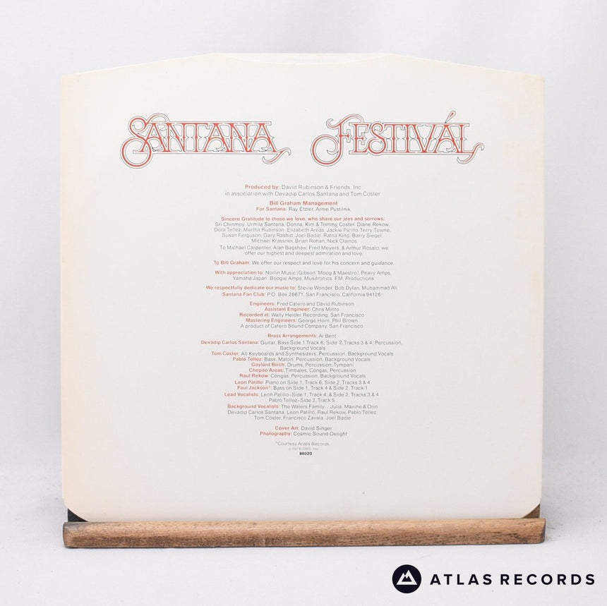 Santana - Festivál - LP Vinyl Record - EX/EX