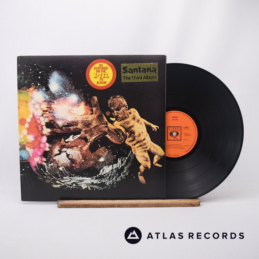 Santana Santana LP Vinyl Record - Front Cover & Record