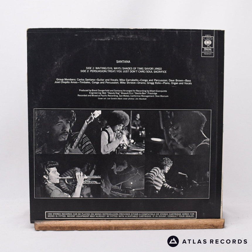 Santana - Santana - A1 B1 LP Vinyl Record - VG+/VG+