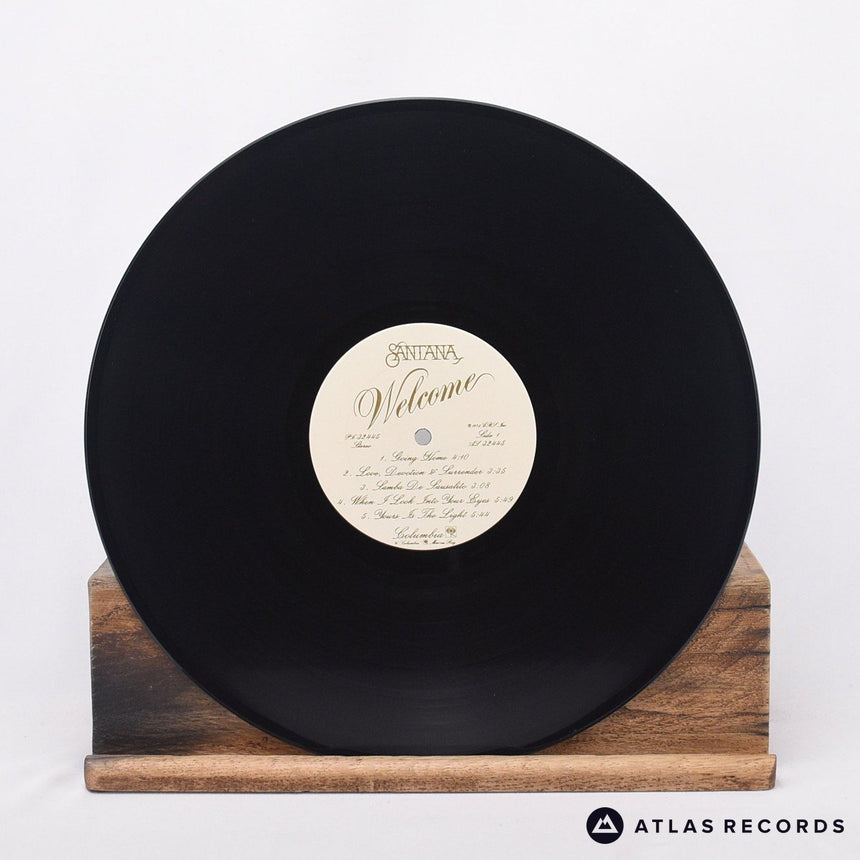 Santana - Welcome - Reissue Gatefold Us LP Vinyl Record - EX/EX