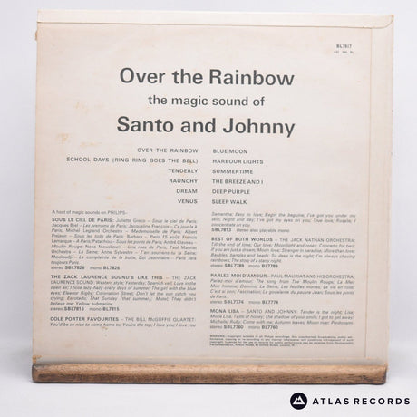 Santo & Johnny - Over The Rainbow - LP Vinyl Record - EX/VG+