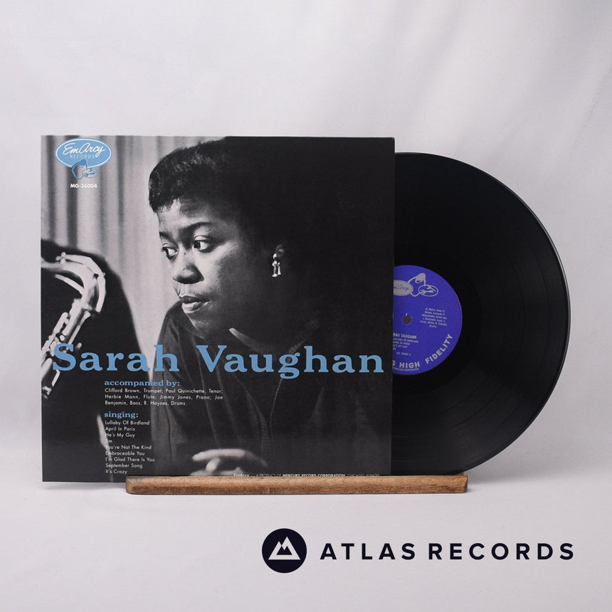 Sarah Vaughan Sarah Vaughan LP Vinyl Record - Front Cover & Record