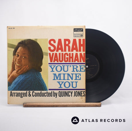 Sarah Vaughan You're Mine You LP Vinyl Record - Front Cover & Record