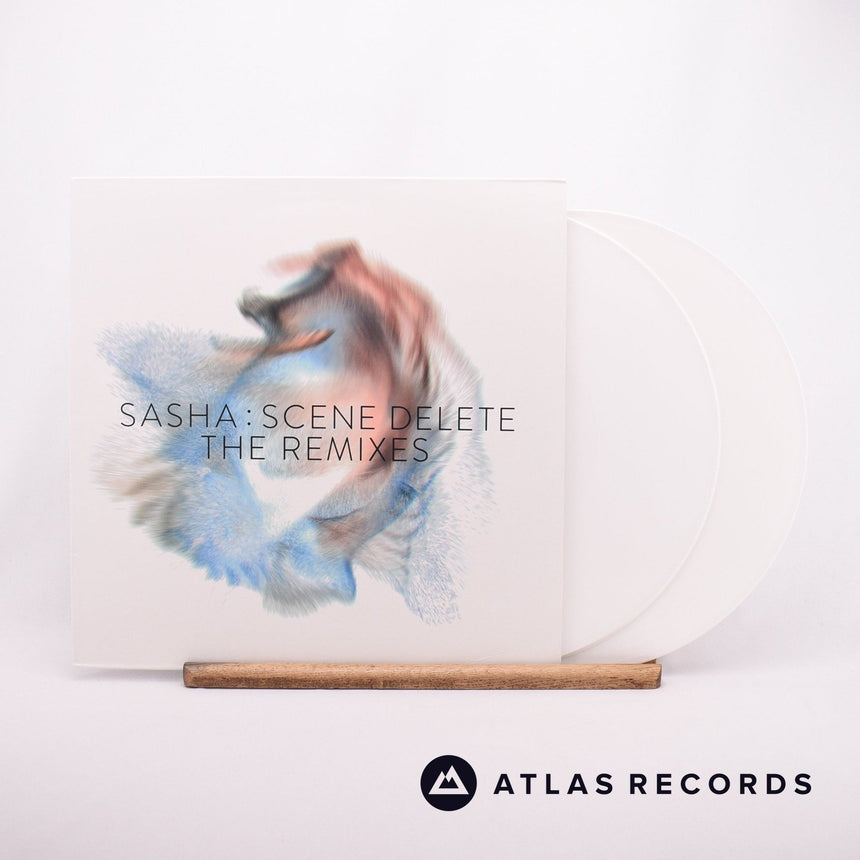 Sasha Scene Delete: The Remixes 2 x LP Vinyl Record - Front Cover & Record