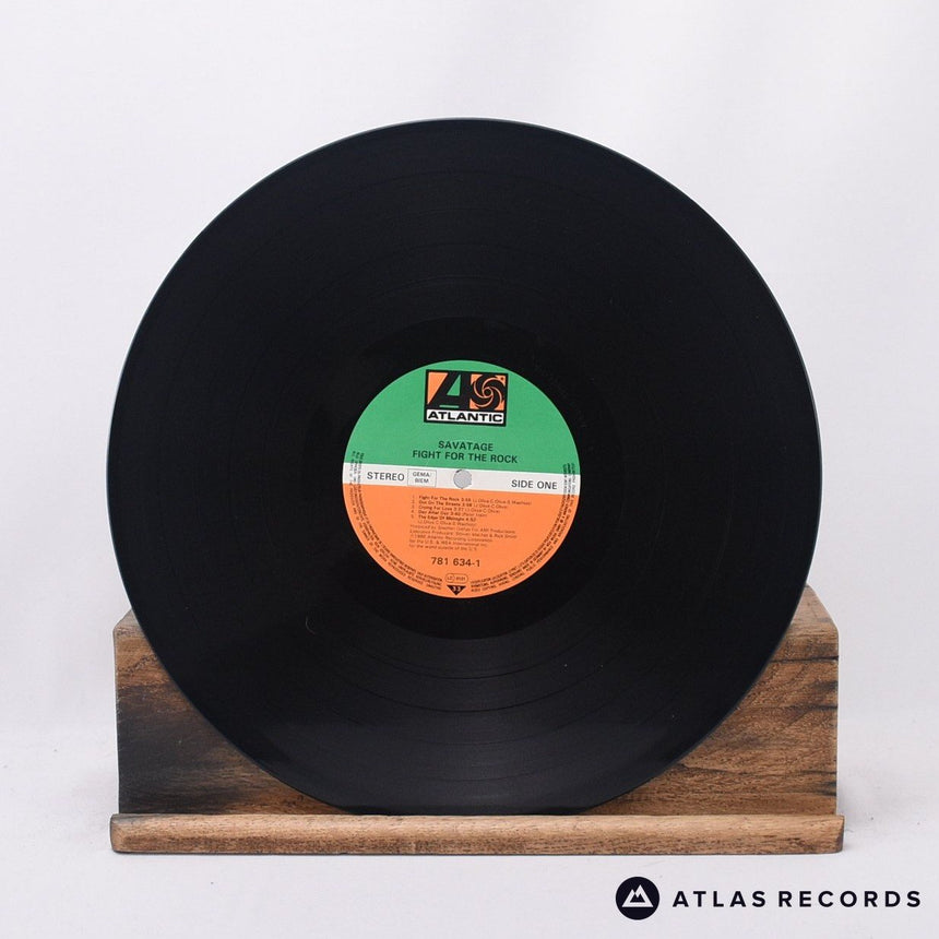 Savatage - Fight For The Rock - 1-A 1-B LP Vinyl Record - VG+/EX