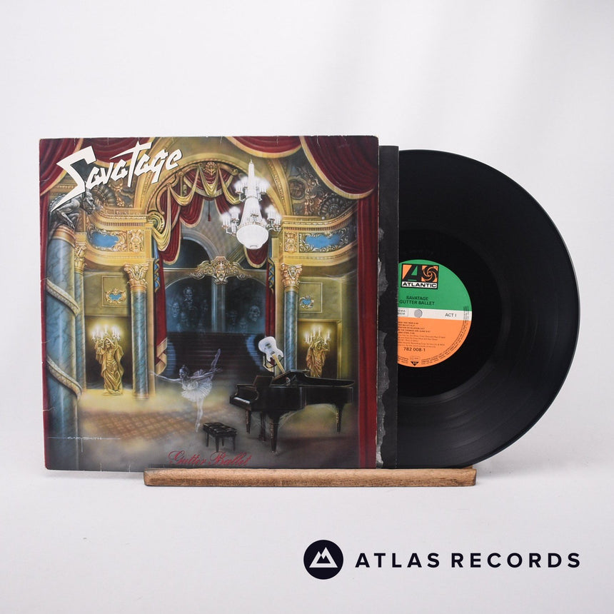Savatage Gutter Ballet LP Vinyl Record - Front Cover & Record