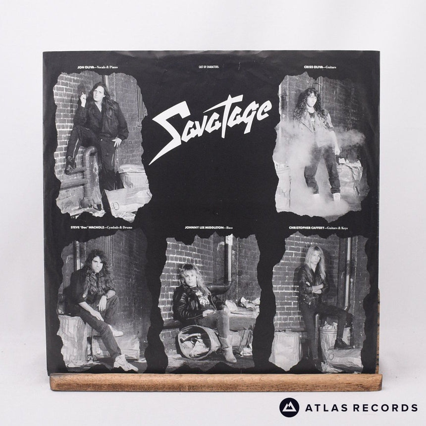 Savatage - Gutter Ballet - 1-A 1-B LP Vinyl Record - VG+/EX