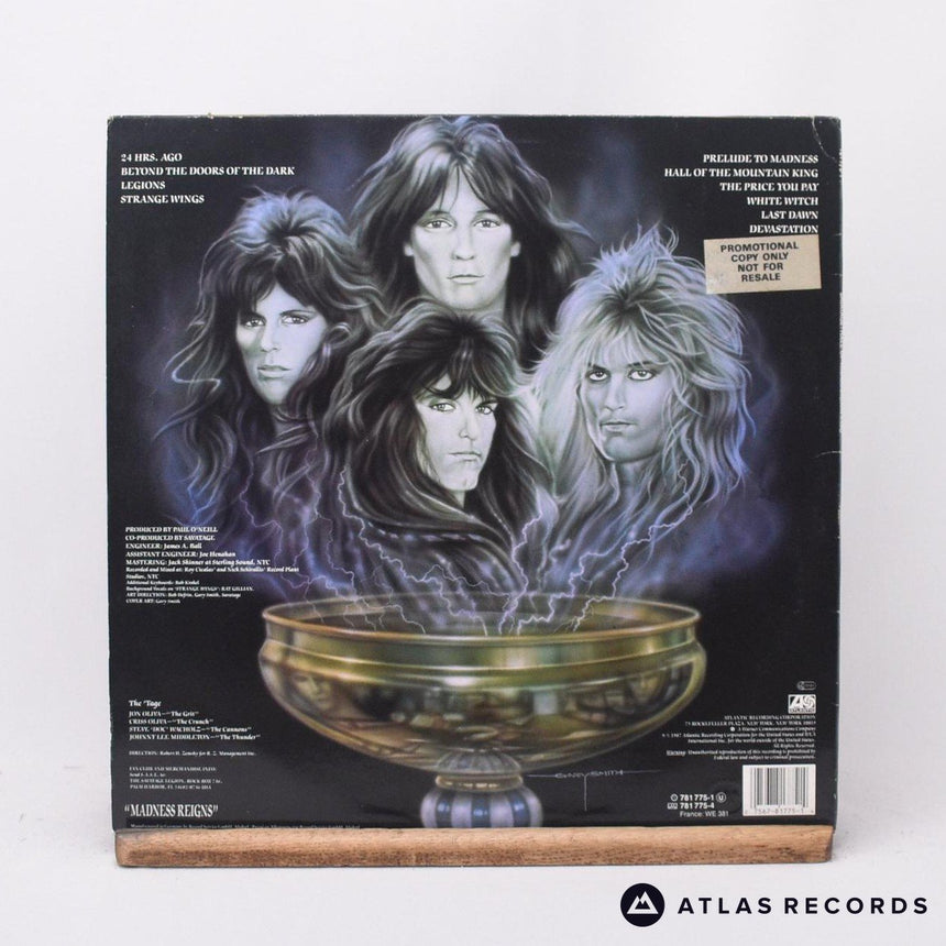 Savatage - Hall Of The Mountain King - A B LP Vinyl Record - VG+/EX