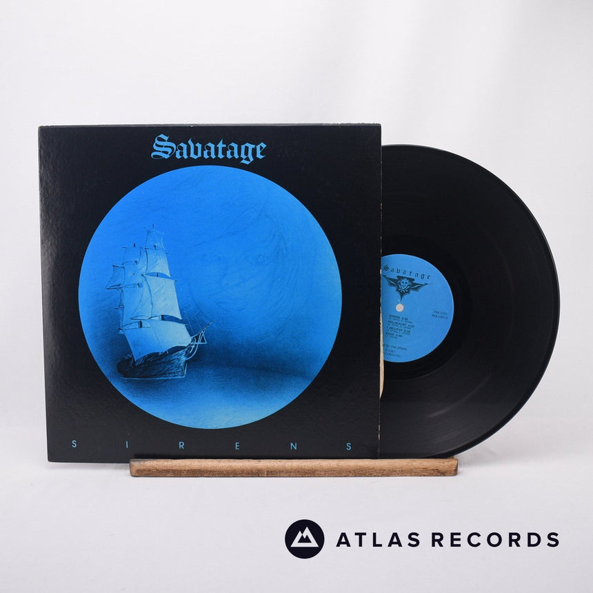 Savatage Sirens LP Vinyl Record - Front Cover & Record