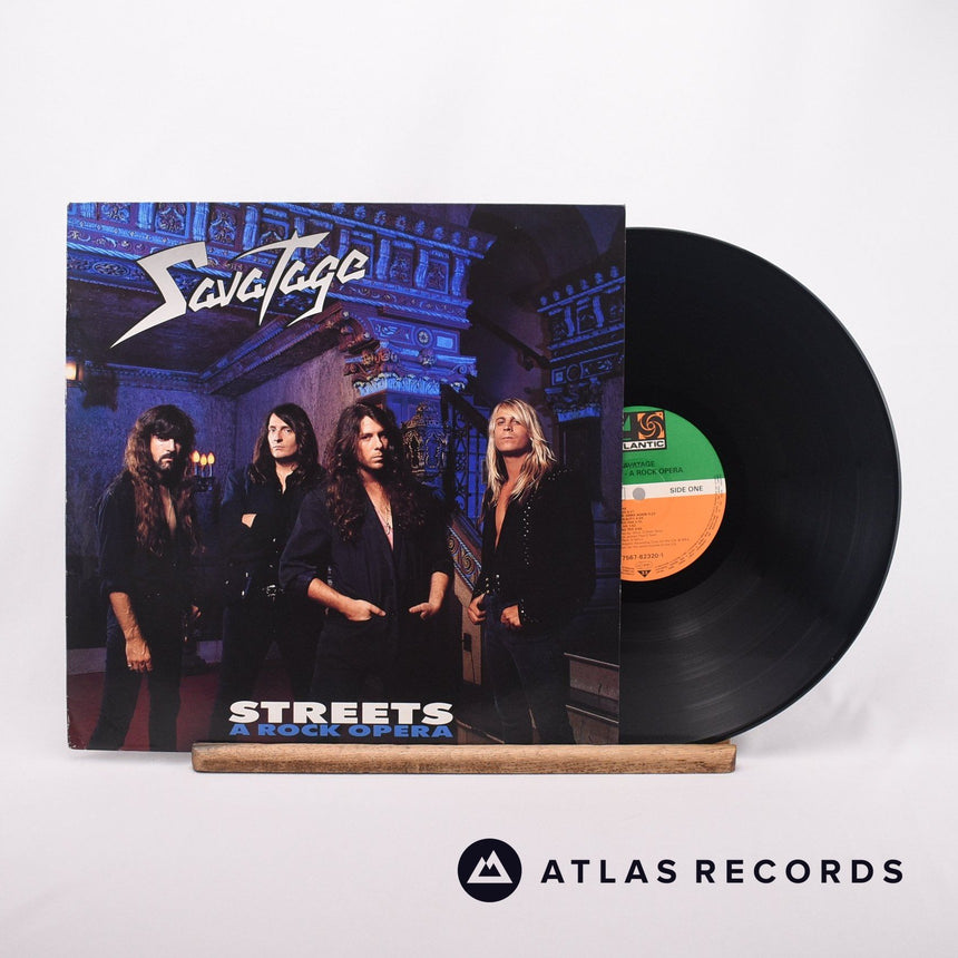 Savatage Streets LP Vinyl Record - Front Cover & Record