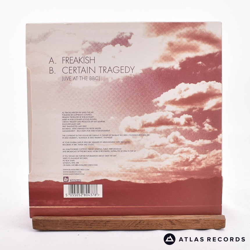 Saves The Day - Freakish - 7" Vinyl Record - NM/EX