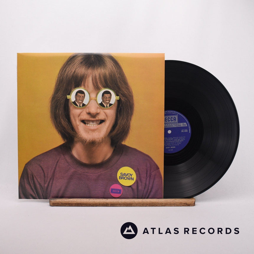 Savoy Brown Getting To The Point LP Vinyl Record - Front Cover & Record