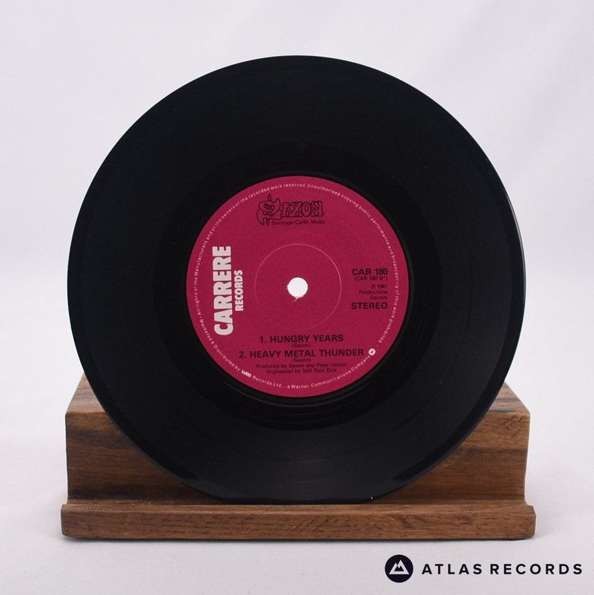 Saxon - And The Bands Played On - 7" Vinyl Record - VG+/VG+