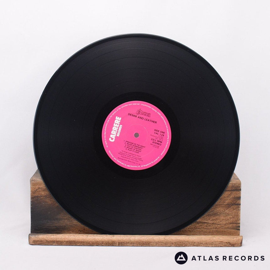 Saxon - Denim And Leather - LP Vinyl Record - VG+/EX