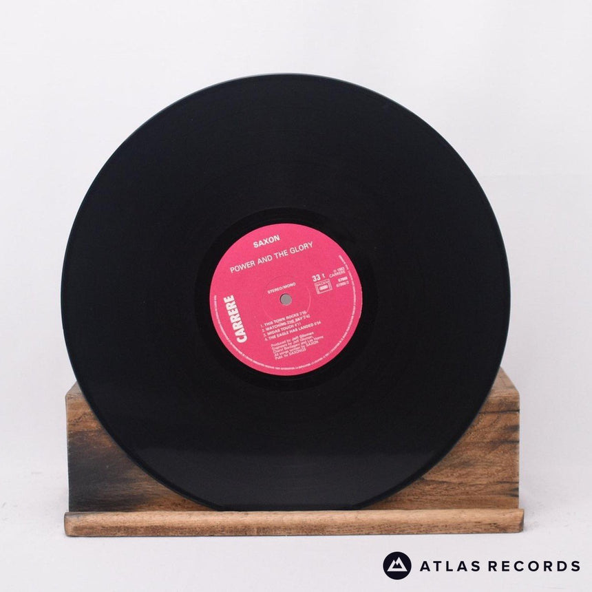 Saxon - Power & The Glory - LP Vinyl Record - VG+/VG+