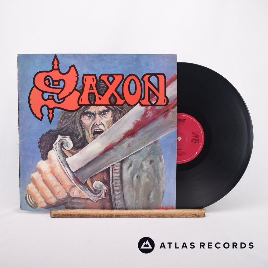 Saxon Saxon LP Vinyl Record - Front Cover & Record