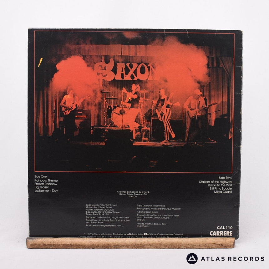 Saxon - Saxon - LP Vinyl Record - VG+/VG+