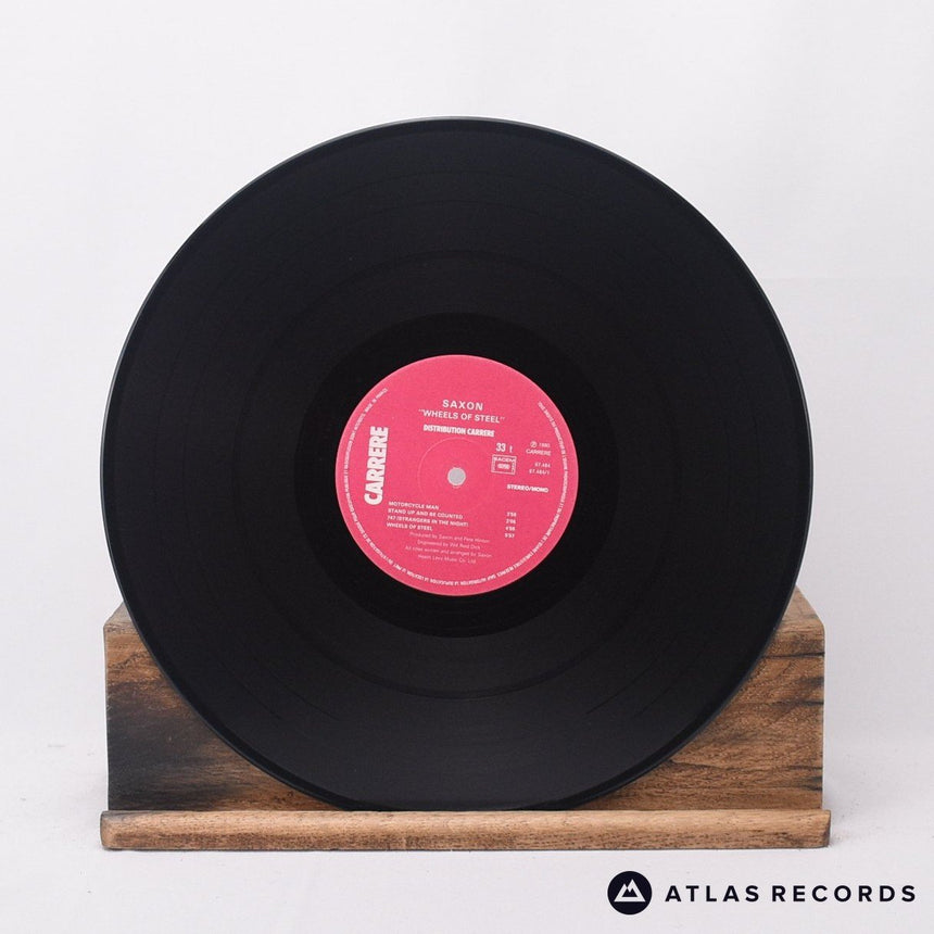 Saxon - Wheels Of Steel - LP Vinyl Record - EX/VG+