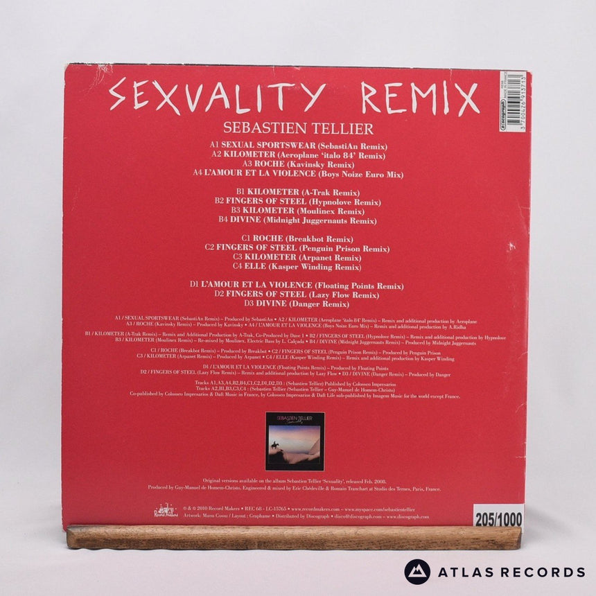 Sébastien Tellier - Sexuality Remix - A B C2 D Double LP Vinyl Record - VG+/VG+
