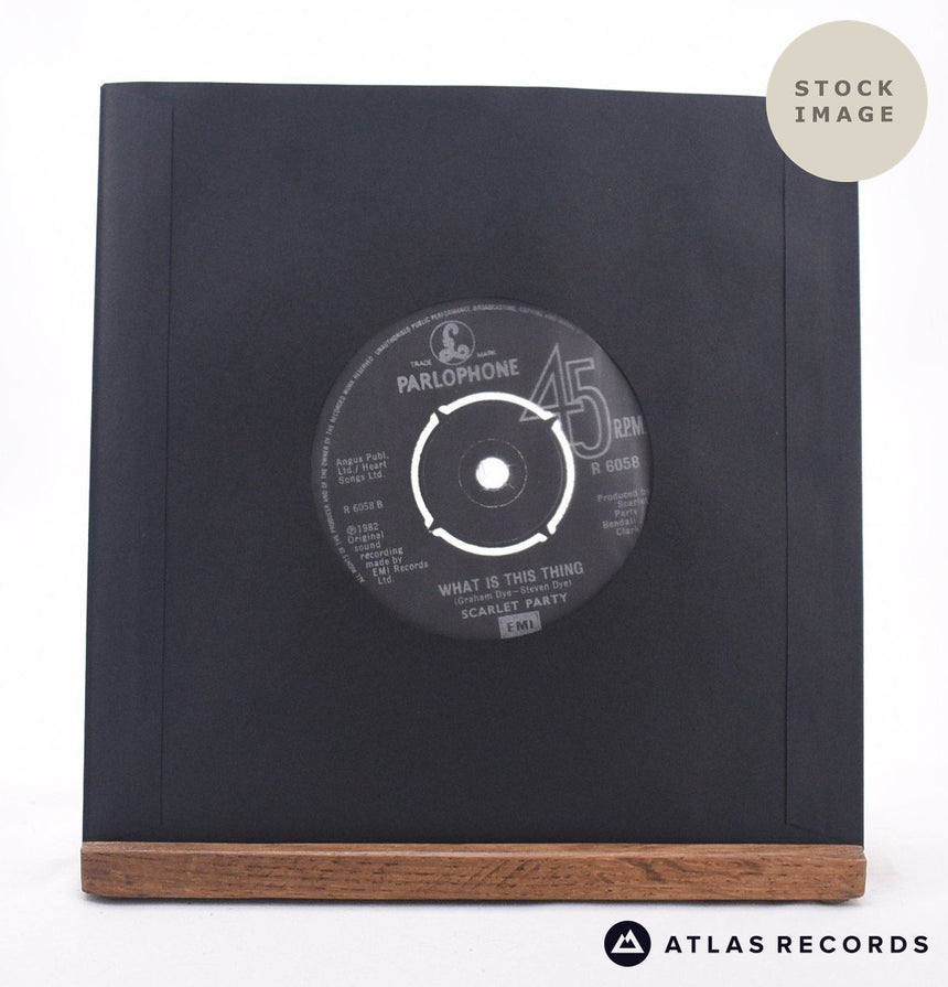 Scarlet Party 101 - Dam - Nations 7" Vinyl Record - Reverse Of Sleeve