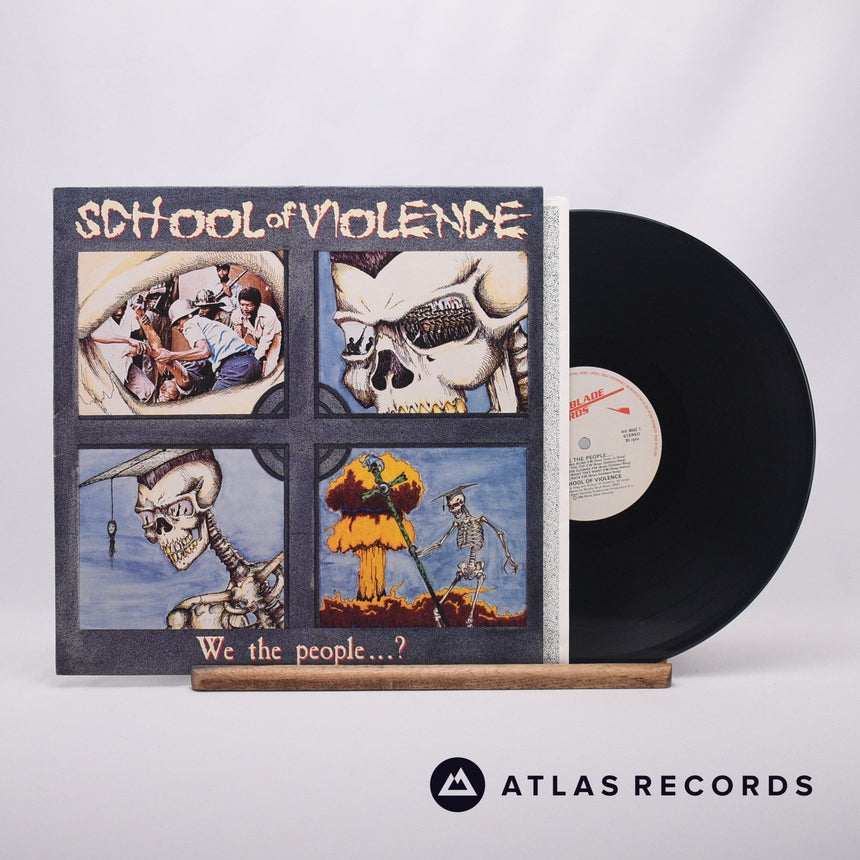 School Of Violence We The People...? LP Vinyl Record - Front Cover & Record