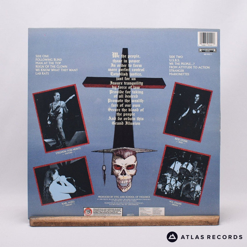 School Of Violence - We The People...? - LP Vinyl Record - EX/EX