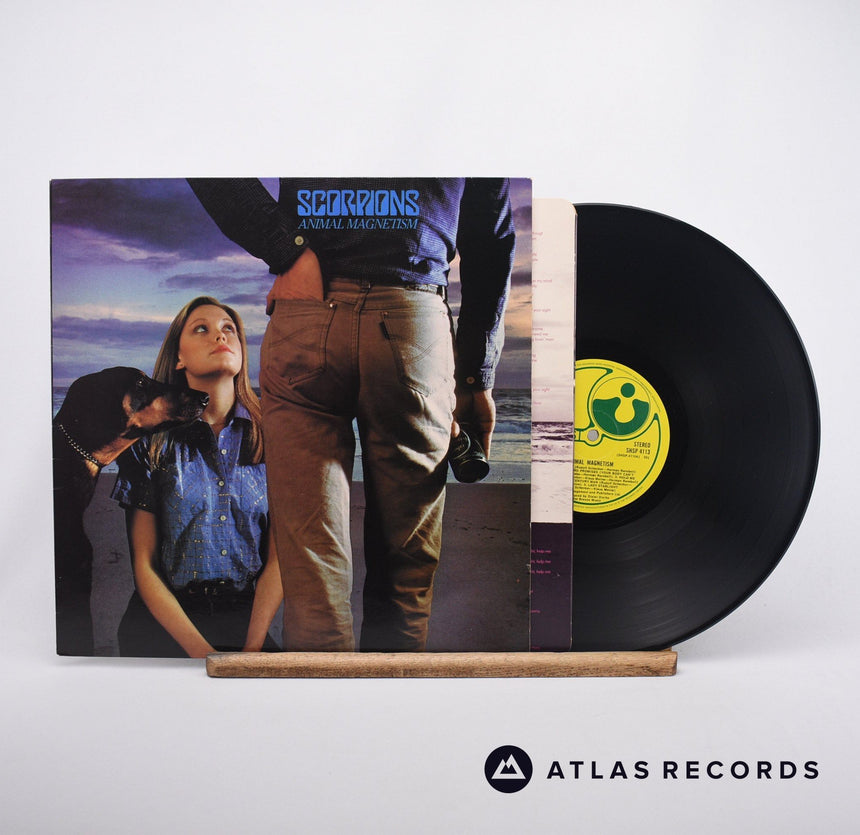 Scorpions Animal Magnetism LP Vinyl Record - Front Cover & Record