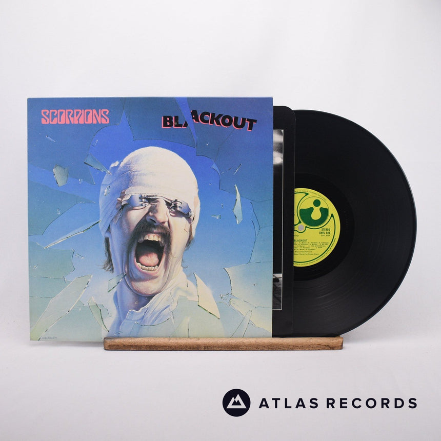 Scorpions Blackout LP Vinyl Record - Front Cover & Record