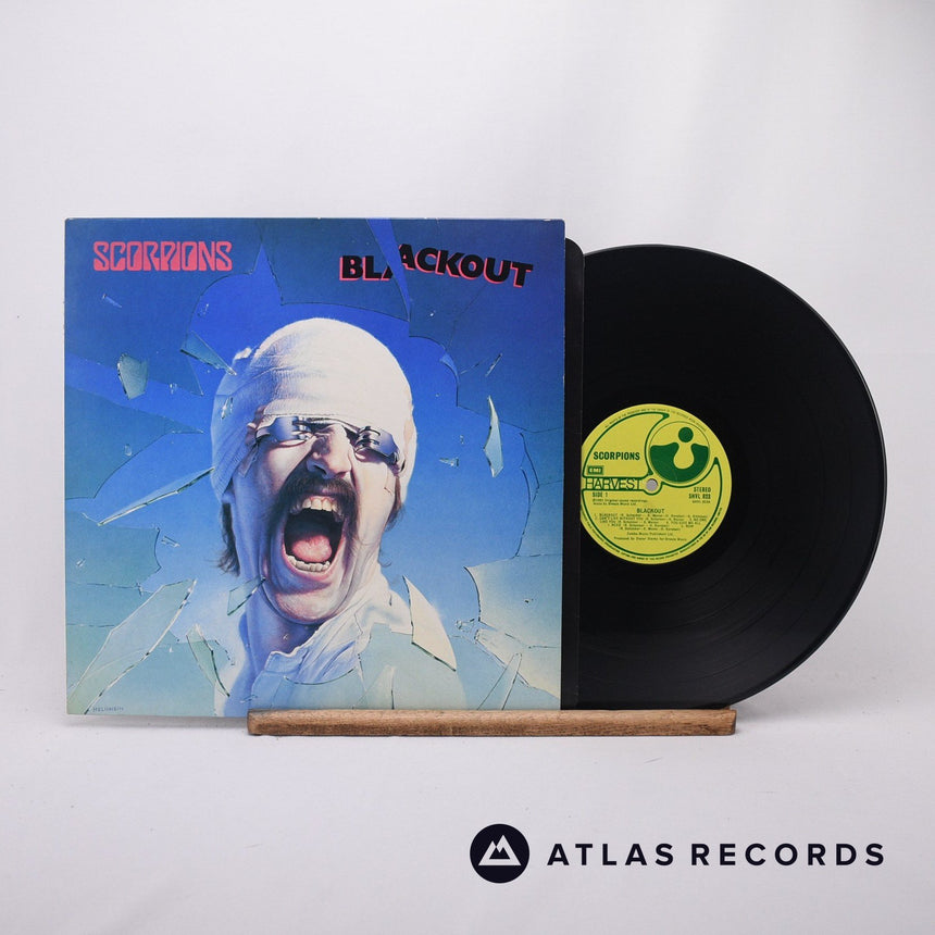 Scorpions Blackout LP Vinyl Record - Front Cover & Record