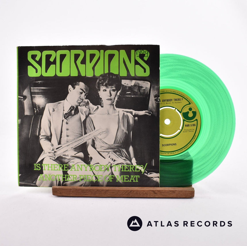 Scorpions Is There Anybody There? 7" Vinyl Record - Front Cover & Record