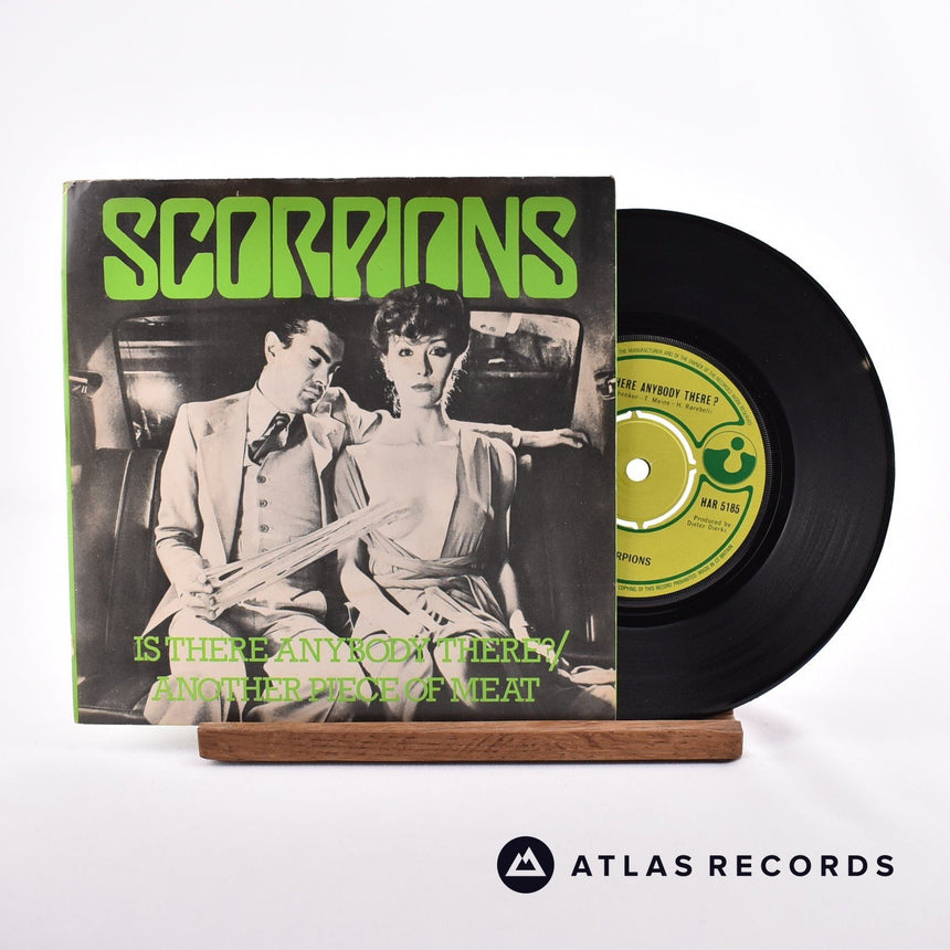 Scorpions Is There Anybody There? 7" Vinyl Record - Front Cover & Record