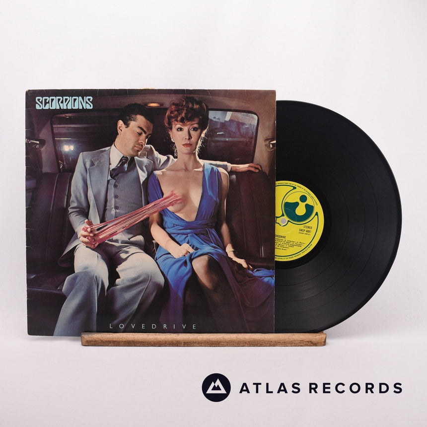 Scorpions Lovedrive LP Vinyl Record - Front Cover & Record