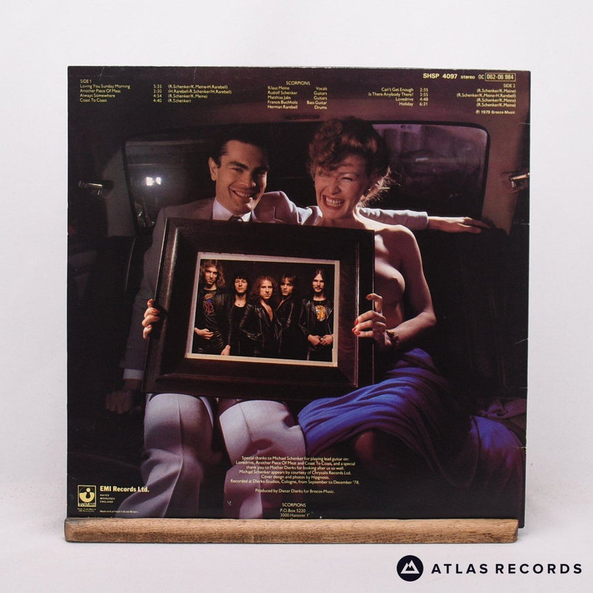 Scorpions - Lovedrive - A-1 B-1 LP Vinyl Record - EX/EX