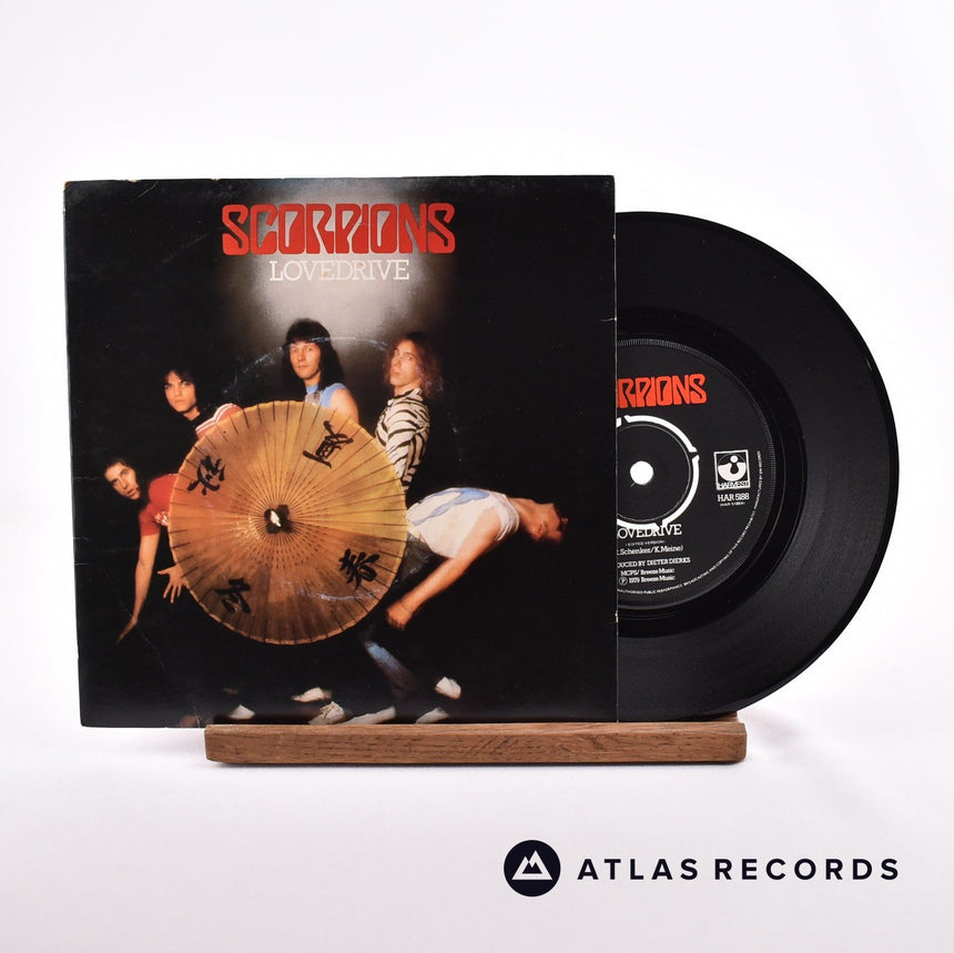 Scorpions Lovedrive 7" Vinyl Record - Front Cover & Record