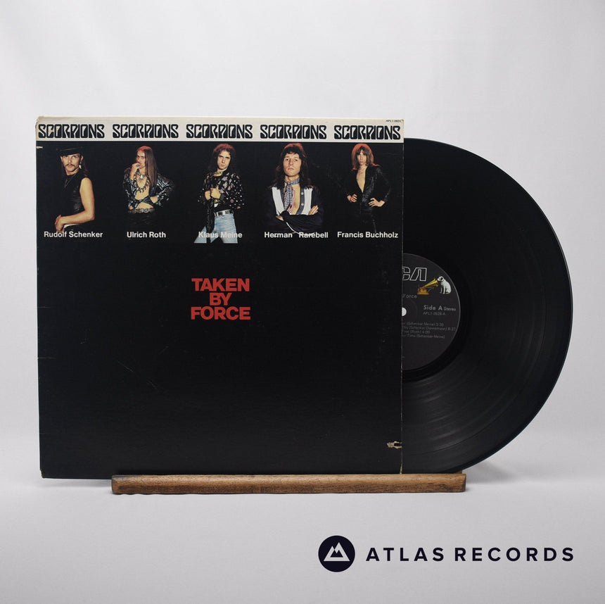 Scorpions Taken By Force LP Vinyl Record - Front Cover & Record
