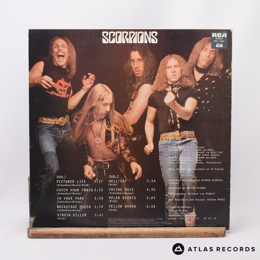Scorpions - Virgin Killer - Reissue A B LP Vinyl Record - EX/VG+