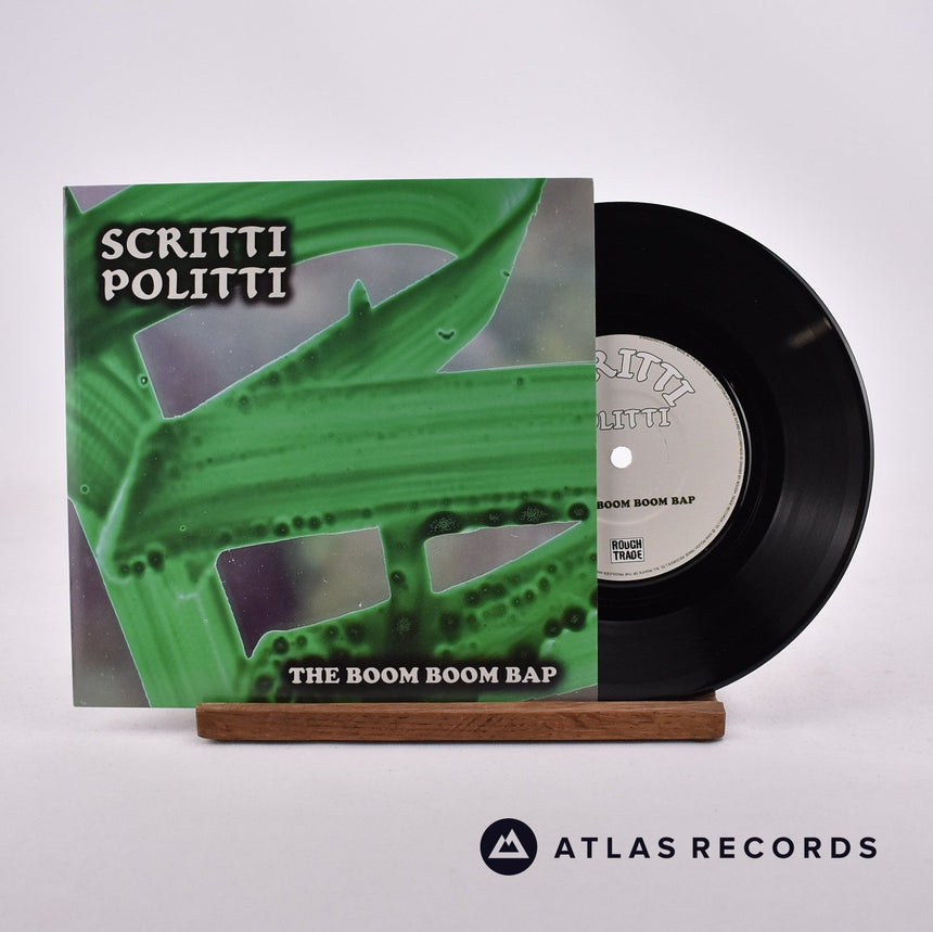 Scritti Politti The Boom Boom Bap 7" Vinyl Record - Front Cover & Record