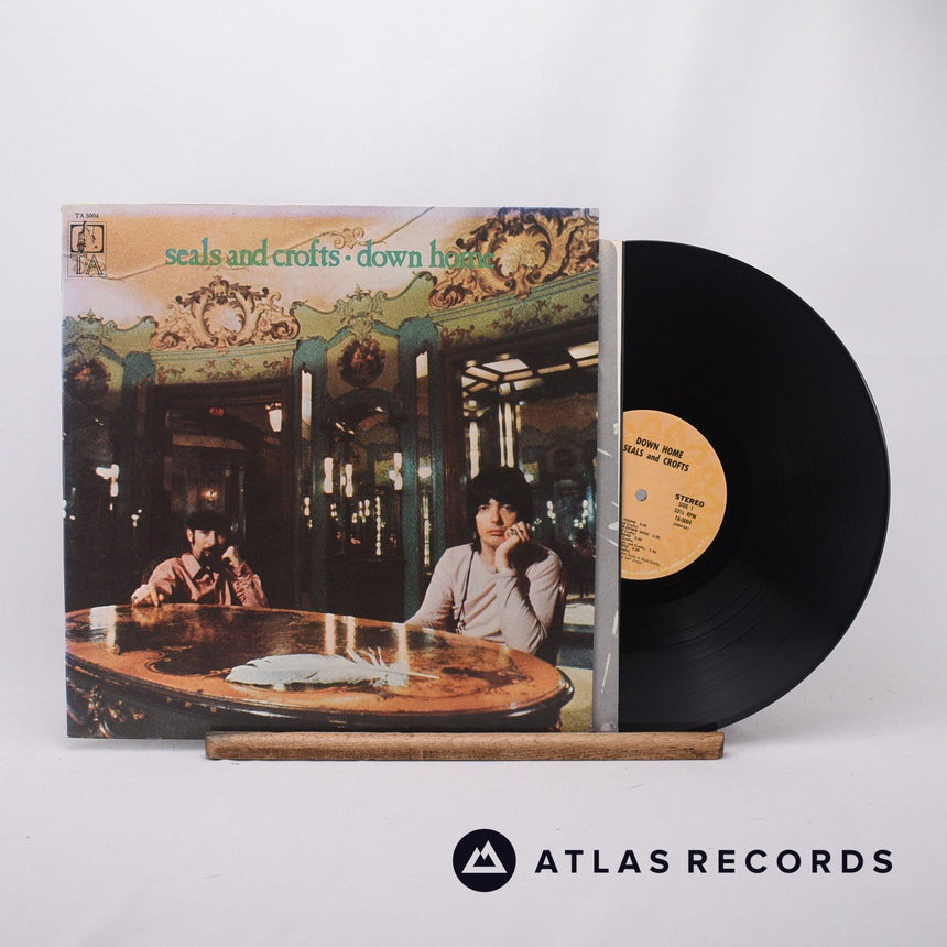 Seals & Crofts Down Home LP Vinyl Record - Front Cover & Record
