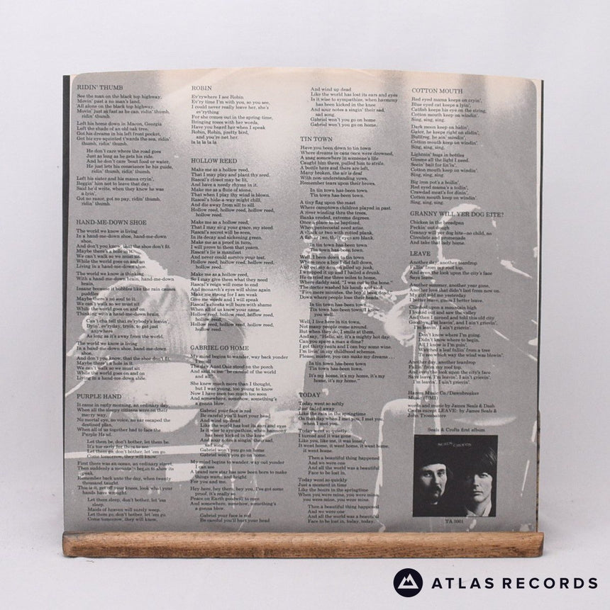 Seals & Crofts - Down Home - LP Vinyl Record - VG+/EX