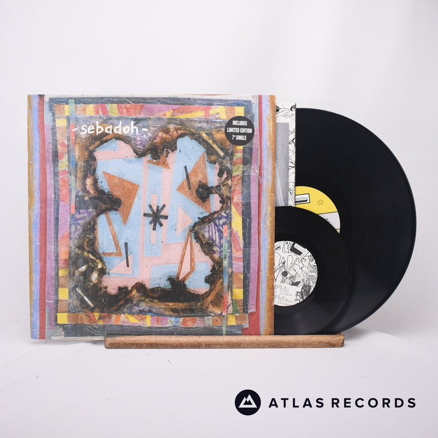 Sebadoh Bubble & Scrape LP + 7" Vinyl Record - Front Cover & Record