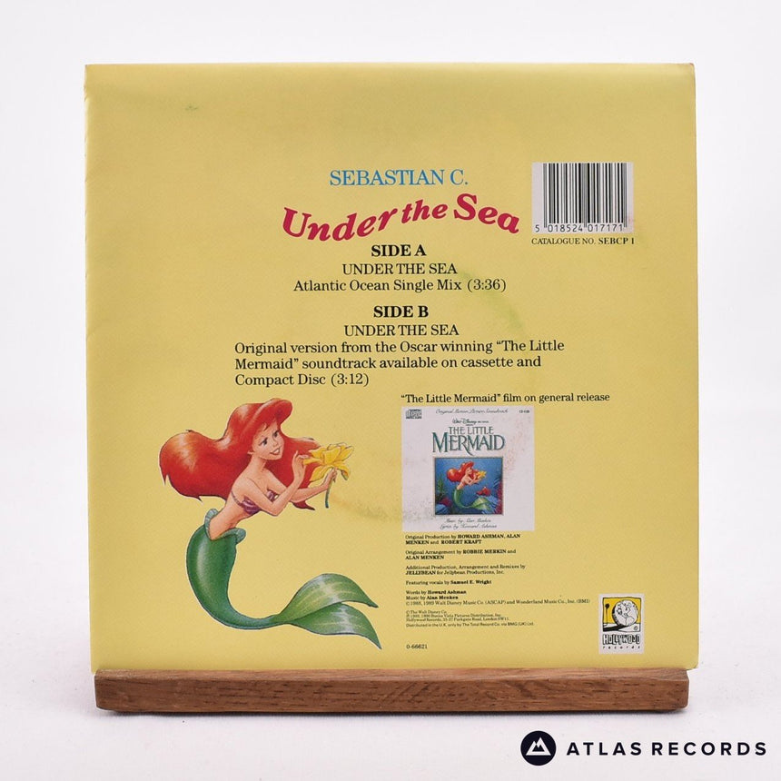 Sebastian - Under The Sea - 7" Vinyl Record - EX/EX